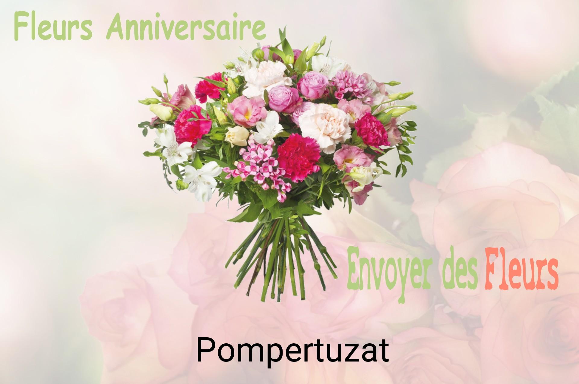 Bouquet de fleurs d’anniversaire livré à Pompertuzat